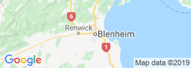Blenheim map